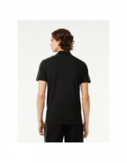 Polo active manches logo noir homme - Lacoste