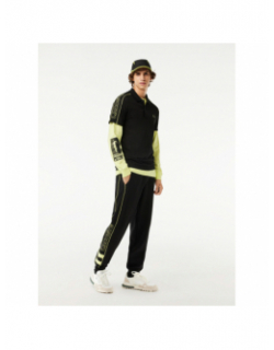 Polo active manches logo noir homme - Lacoste