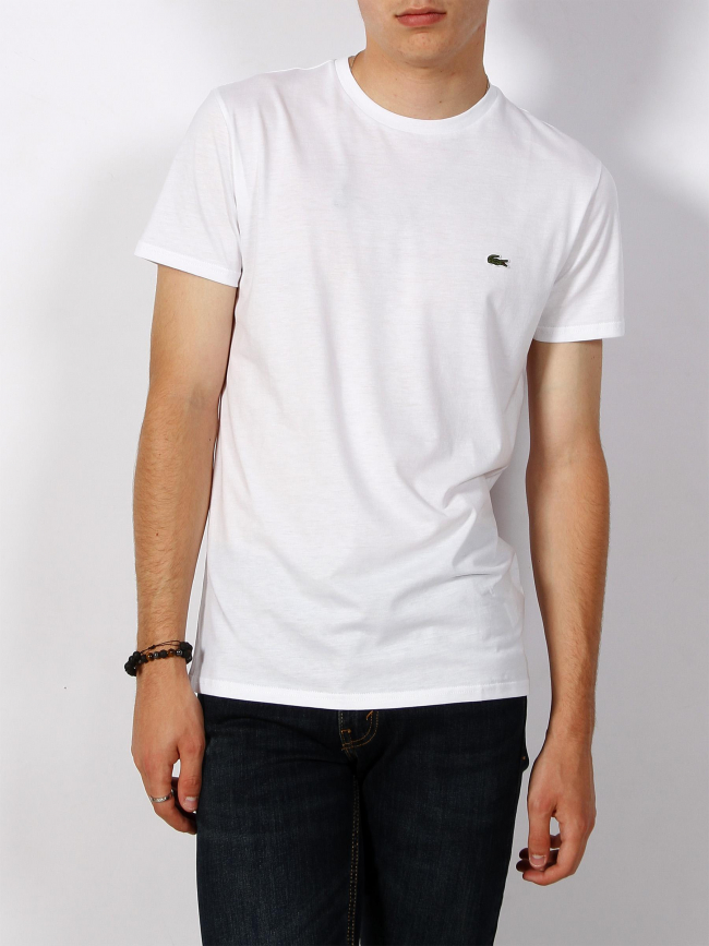 T-shirt core essential blanc homme - Lacoste