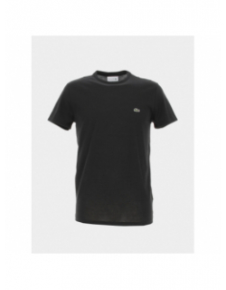 T-shirt uni core essentials noir homme - Lacoste