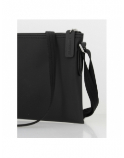 Sac bandoulière ajustable crossover noir femme - Lacoste