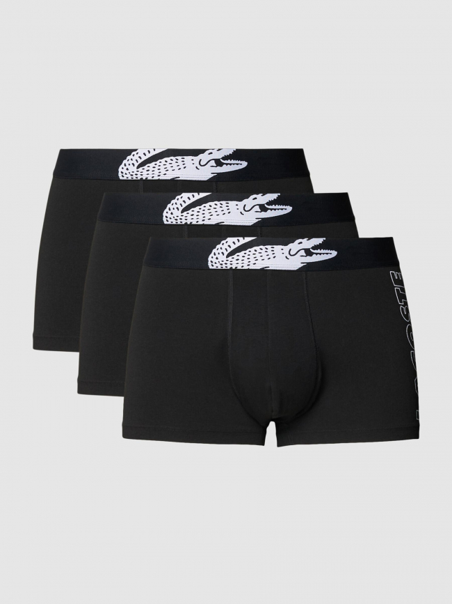 Pack de 3 boxers courts noir homme - Lacoste