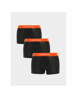 Pack de 3 boxers court noir homme - Lacoste