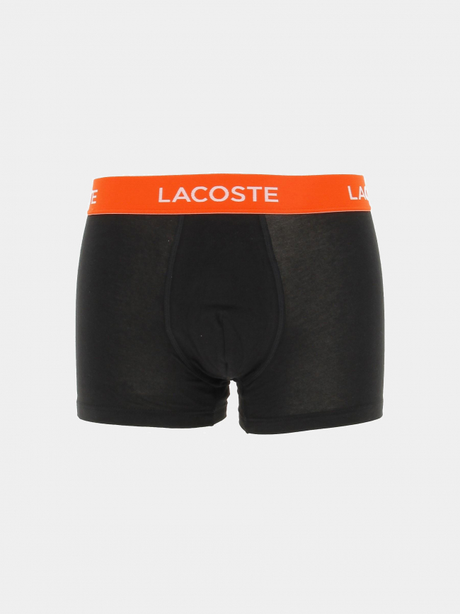 Pack de 3 boxers court noir homme - Lacoste