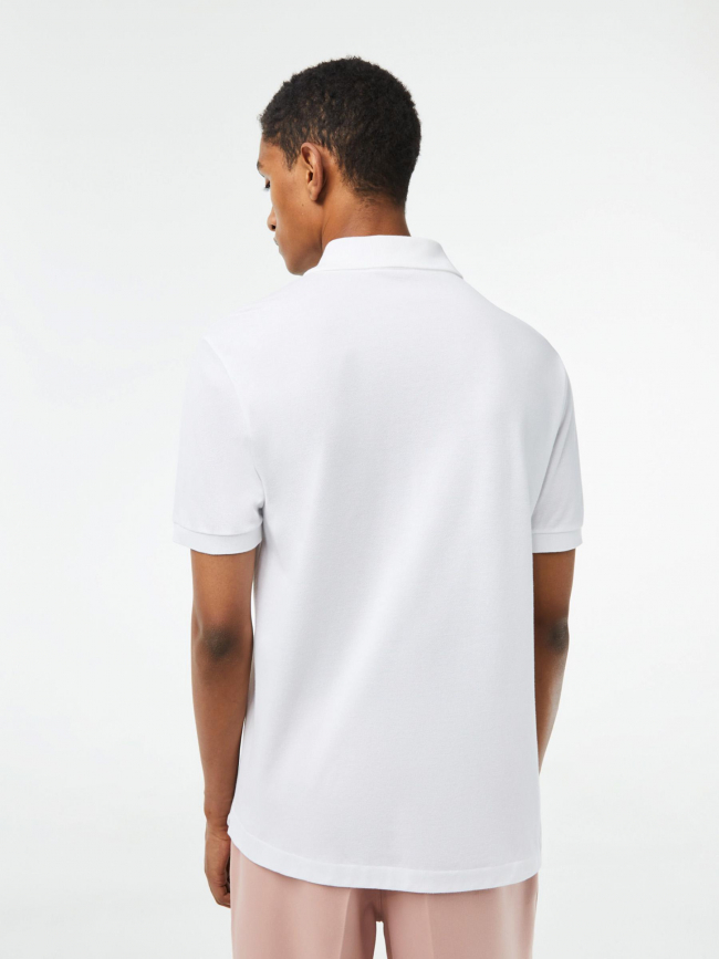 Polo core essentials uni blanc homme - Lacoste