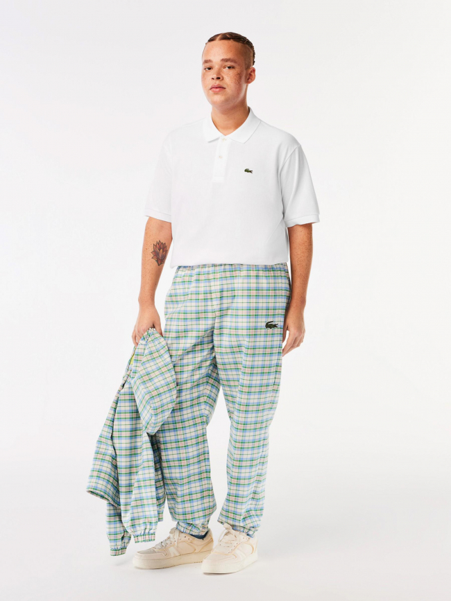 Polo core essentials uni blanc homme - Lacoste