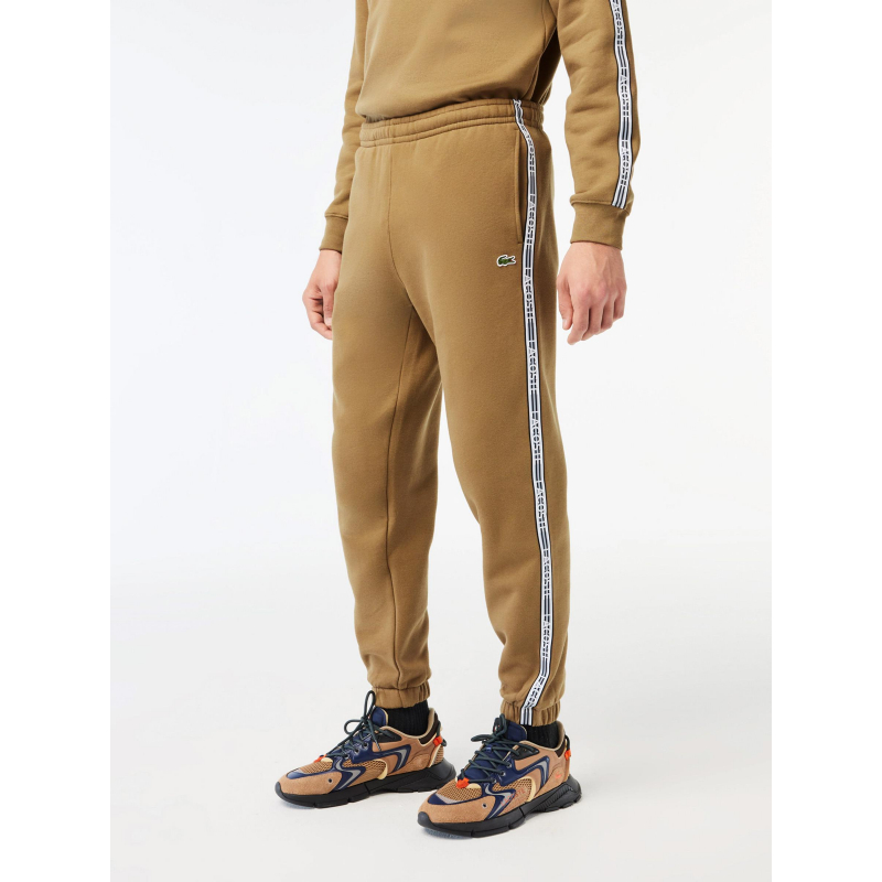 Pantalon de survêtement core graphics marron homme - Lacoste