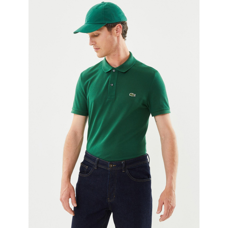 Polo core essentials vert homme - Lacoste