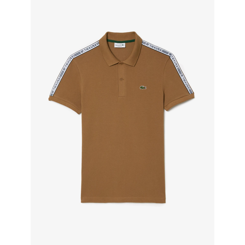 Polo core graphic marron homme - Lacoste