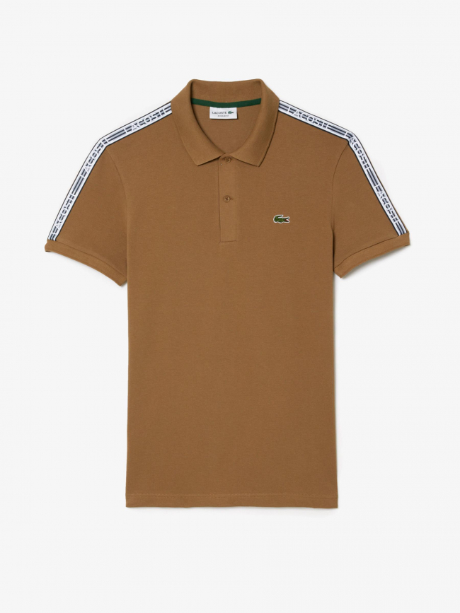 Polo core graphic marron homme - Lacoste