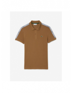 Polo core graphic marron homme - Lacoste