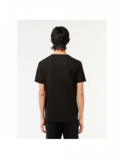 T-shirt core performance noir orange homme - Lacoste