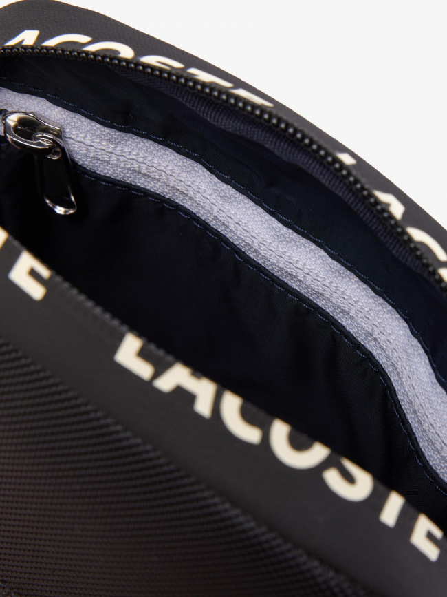 Sacoche pochette bandoulière essential noir homme - Lacoste