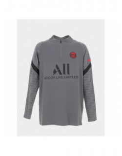 Sweat de football entrainement PSG gris homme - Nike