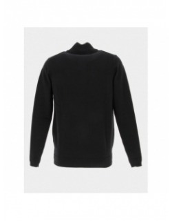 Pull col zippé marty 2 noir homme - Teddy Smith