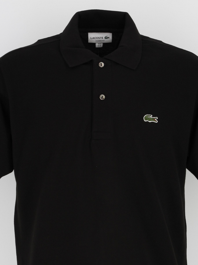 Polo classique noir homme - Lacoste