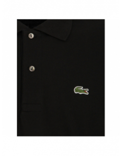 Polo classique noir homme - Lacoste