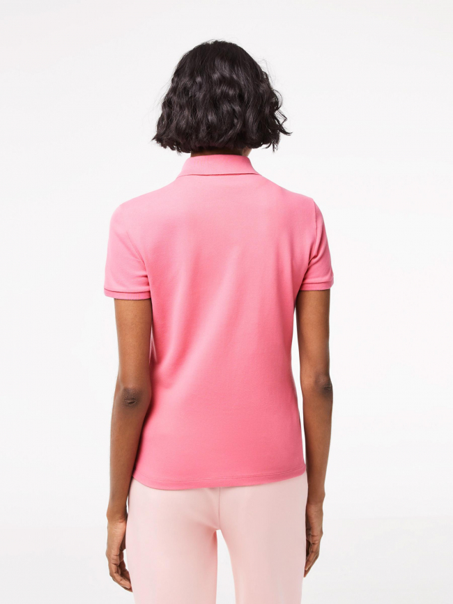 Polo core essentials rose femme - Lacoste