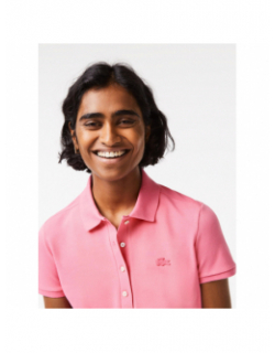 Polo core essentials rose femme - Lacoste