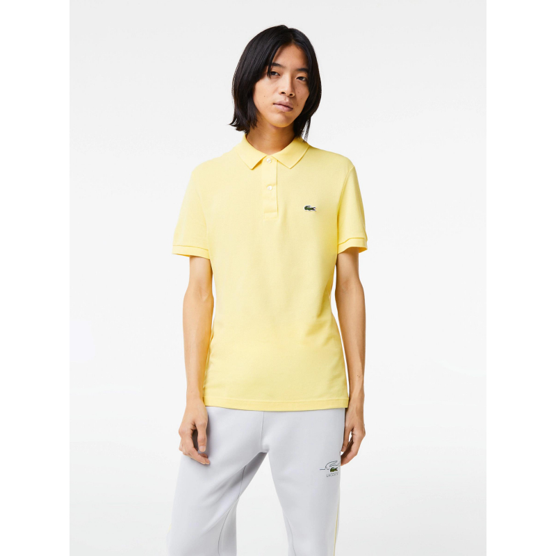 Polo core essentials jaune homme - Lacoste