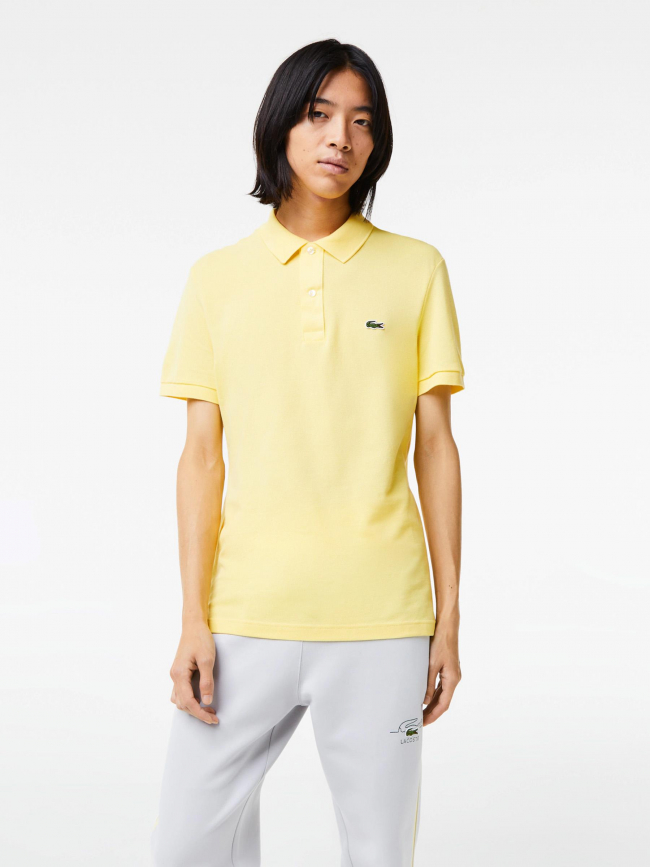 Polo core essentials jaune homme - Lacoste