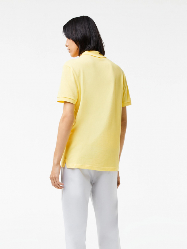 Polo core essentials jaune homme - Lacoste