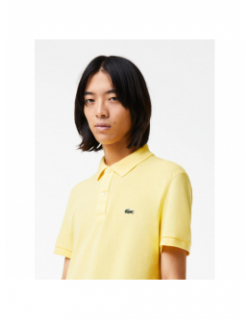 Polo core essentials jaune homme - Lacoste