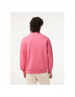 Sweat club logo summer rose homme - Lacoste