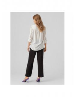 Chemisier bumpy blanc femme - Vero Moda