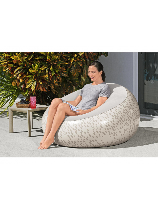 Fauteuil gonflable air chair blanc - Bestway Fauteuil gonflable air chair blanc - Bestway