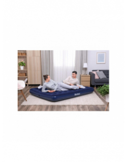 Matelas gonflable 2 places camping queen - Bestway