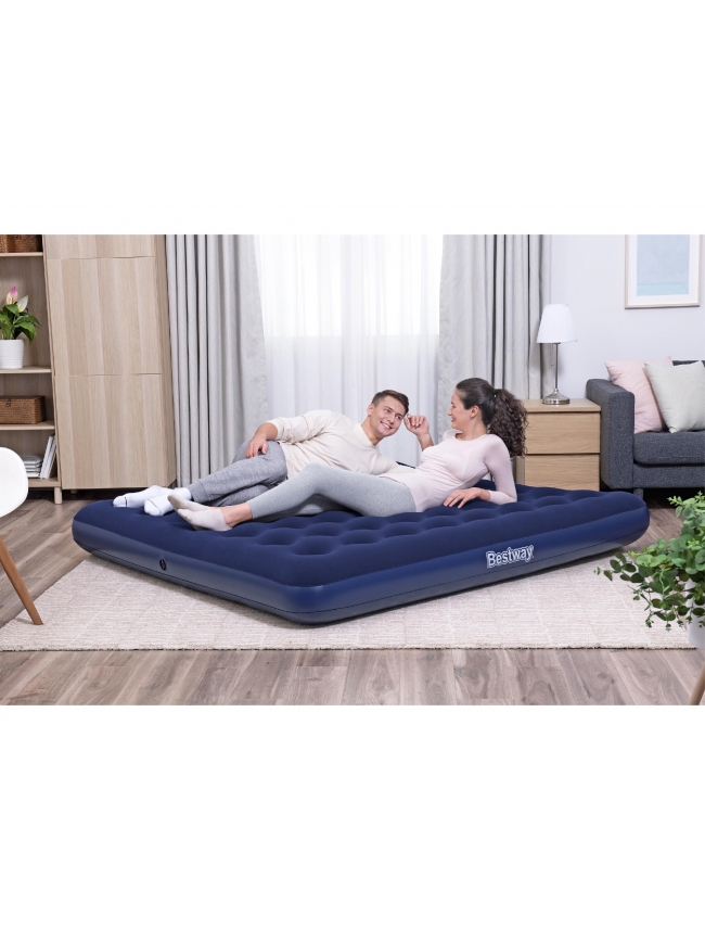 Matelas gonflable 2 places camping king - Bestway