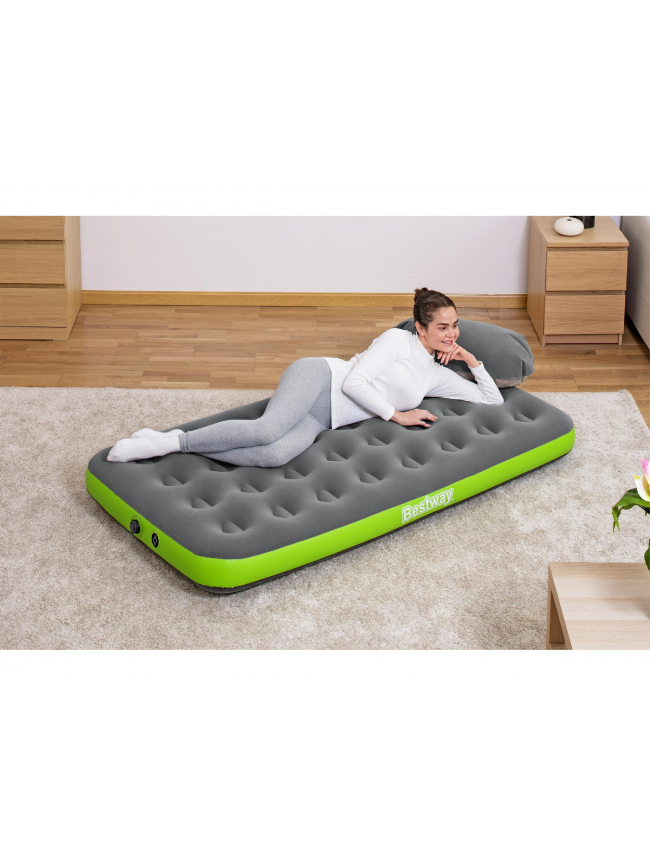 Matelas gonflable 1 place roll & relax - Bestway