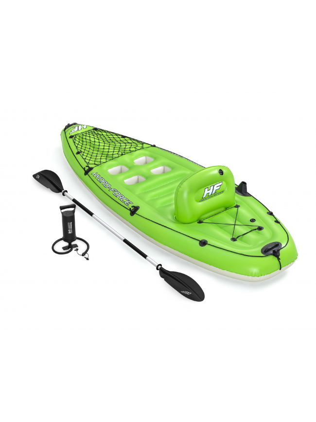 Canoë kayak gonflable de pêche 1 place Koracle - Bestway