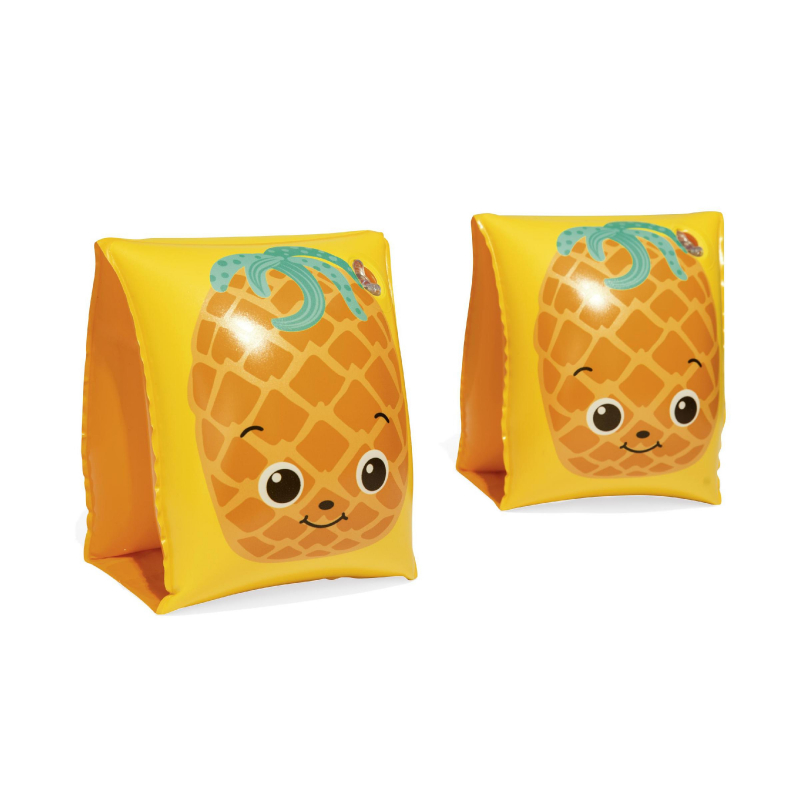 Brassards de flottaison ananas jaune enfant - Bestway