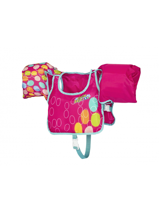 Gilet de flottaison aquastar rose enfant - Bestway