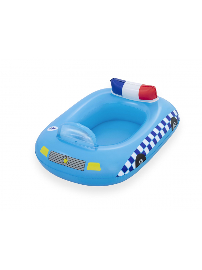 Bateau gonflable piscine police avec haut parleur - Bestway