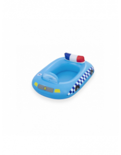 Bateau gonflable piscine police avec haut parleur - Bestway