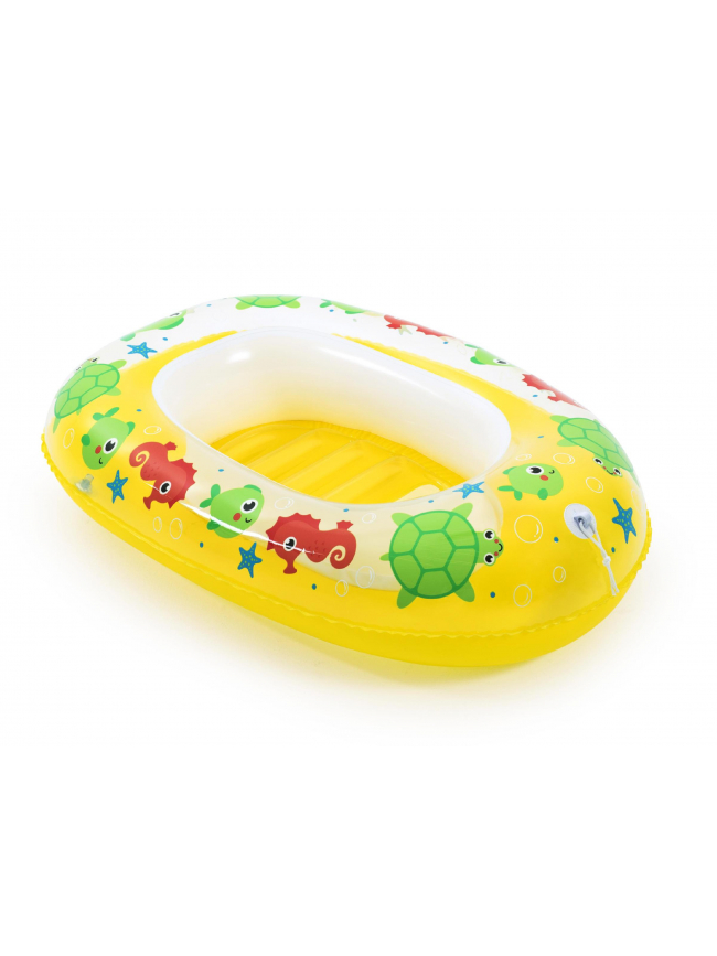 Bateau gonflable de piscine kiddie raft jaune enfant - Bestway