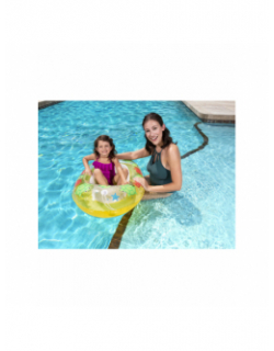 Bateau gonflable de piscine kiddie raft jaune enfant - Bestway