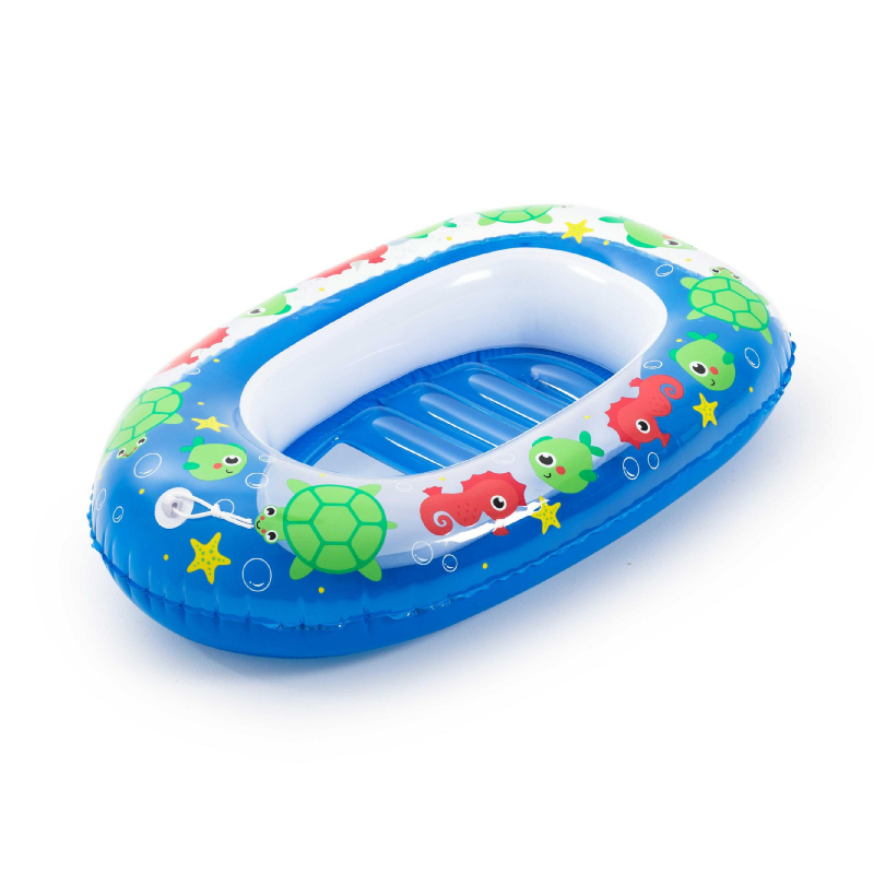 Bateau gonflable de piscine kiddie raft bleu enfant - Bestway