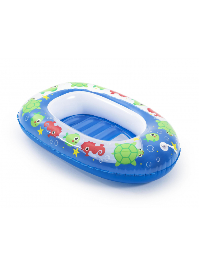 Bateau gonflable de piscine kiddie raft bleu enfant - Bestway