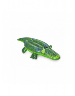 Bouée gonflable de piscine crocodile budy vert - Bestway