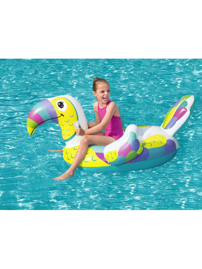 Bouée gonflable de piscine toucan - Bestway