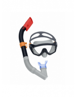 Kit de snorkeling palmes masque tuba spark wave noir - Bestway