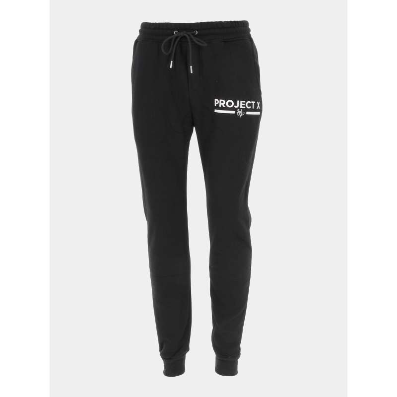 Jogging logo uni noir homme - Project X Paris