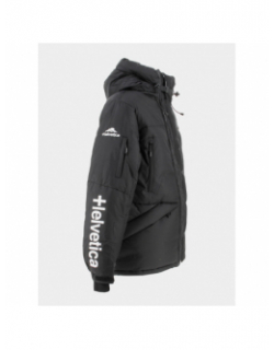 Doudoune chaude himalaya noir homme - Helvetica