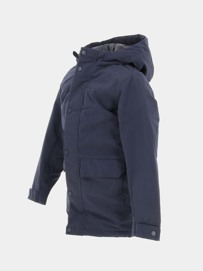 Blouson parka champ bleu marine garçon - Jack & Jones