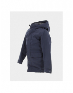 Blouson parka champ bleu marine garçon - Jack & Jones