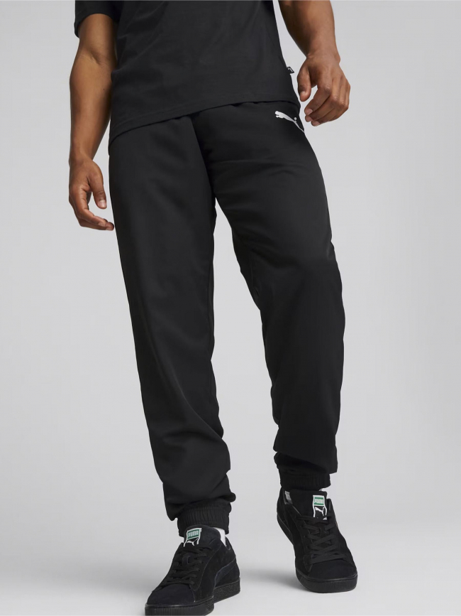 Jogging uni logo essential dry cell noir homme - Puma